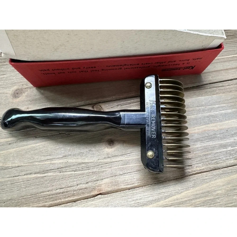 1950's Dog Knot-Remover by Superior In Original Box Vintage Pets